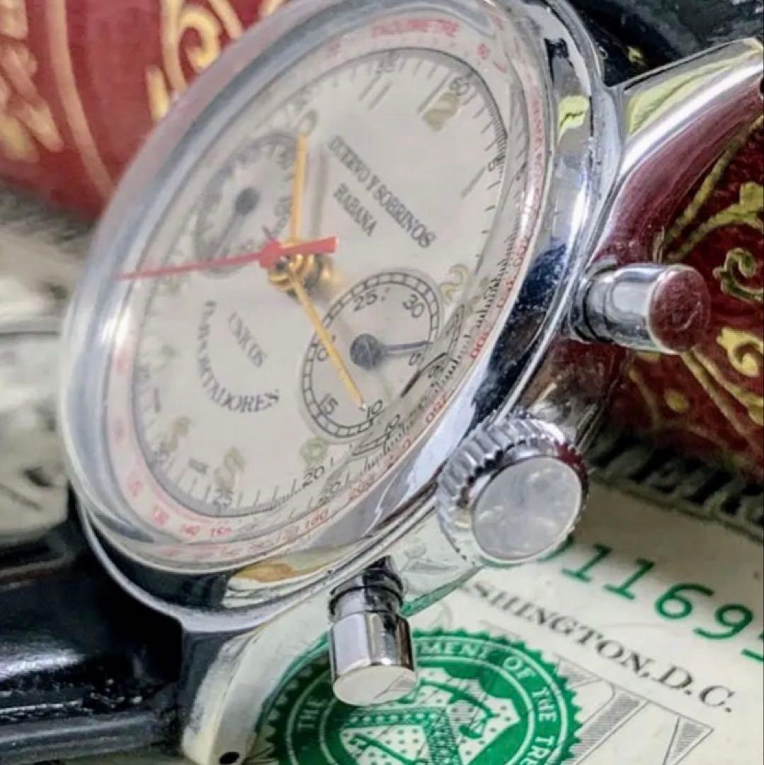 新*郎様 正月特価　1950年代 美品　クエルボ イ ソブリノス 腕時計