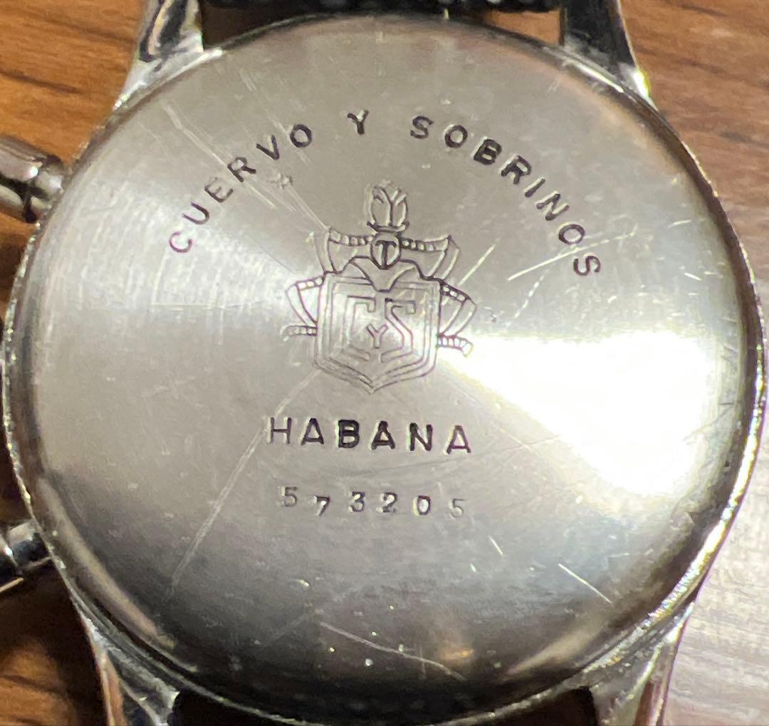 新*郎様 正月特価　1950年代 美品　クエルボ イ ソブリノス 腕時計