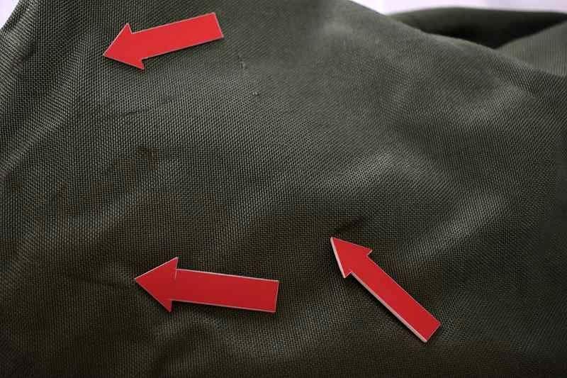 ＠美品 米軍実物 ナイロン素材 ダッフルバッグ ① 円高 ARMY