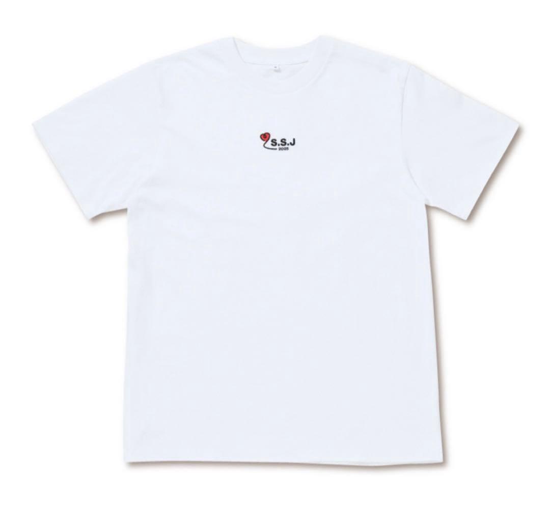 志尊淳S.S.J 2025 ホワイト Tシャツ Mサイズ