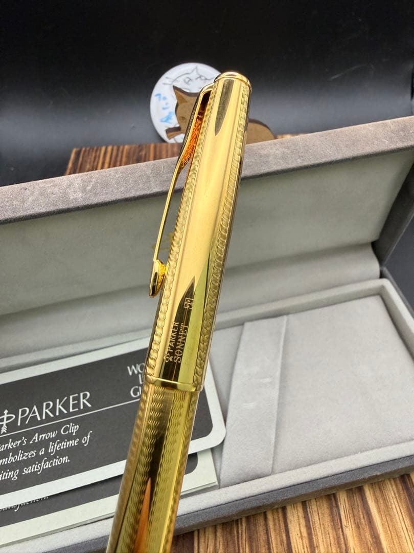 PARKER ボールペン ソネット ゴールドカスケード
