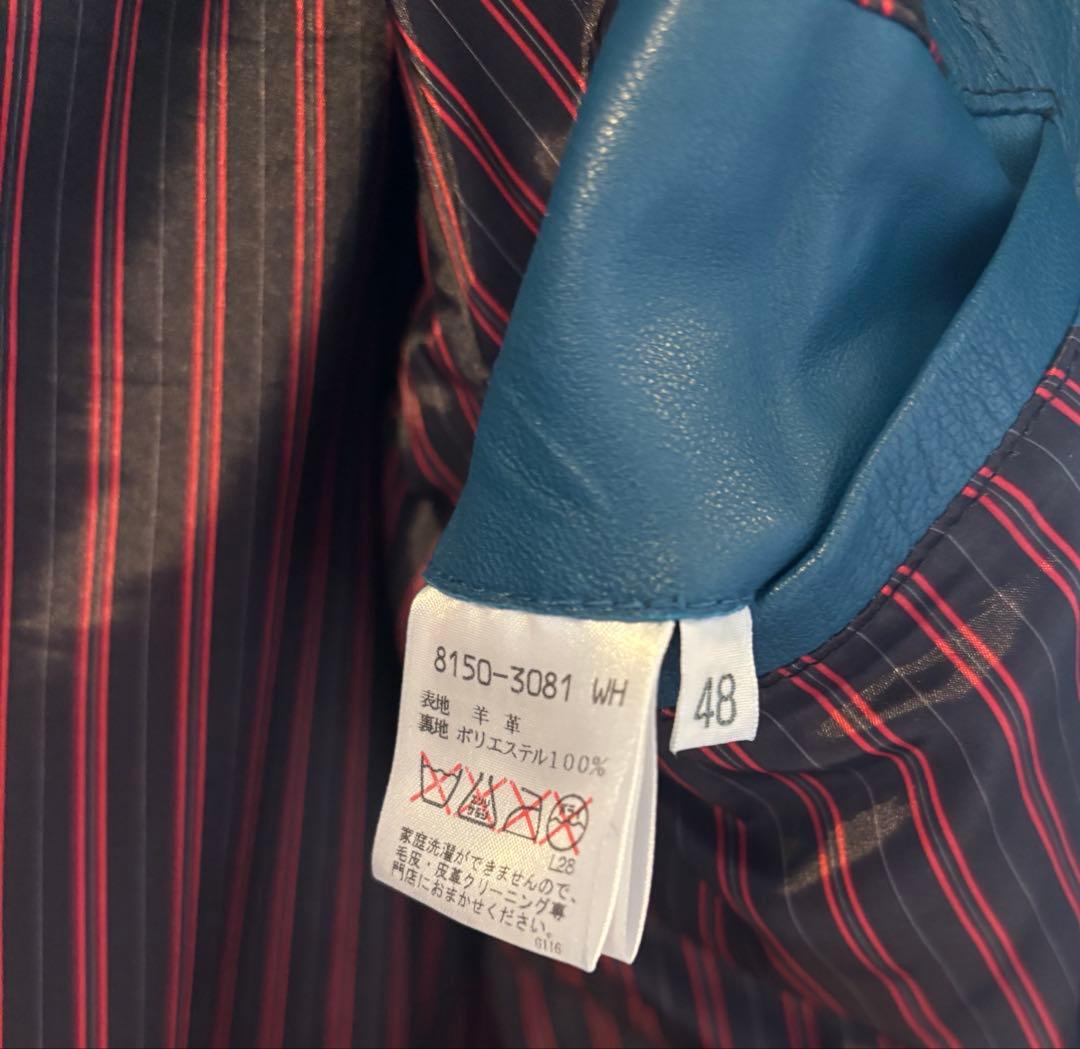 barassi MILANOバラシ★羊革レーザージャケット★未使用級★