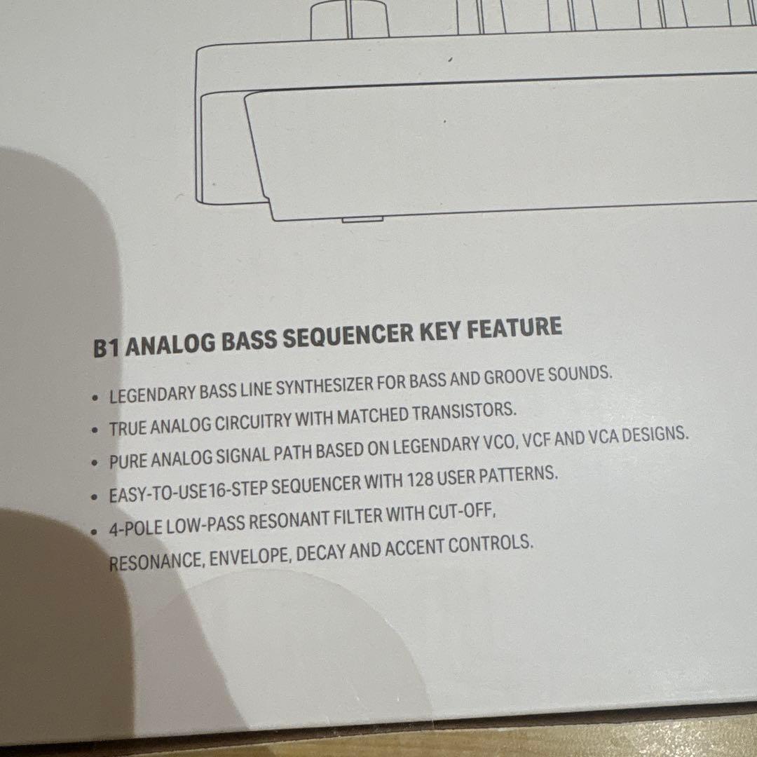 鍵盤楽器 DONNER B1 ANALOG BASS SEQUENCER