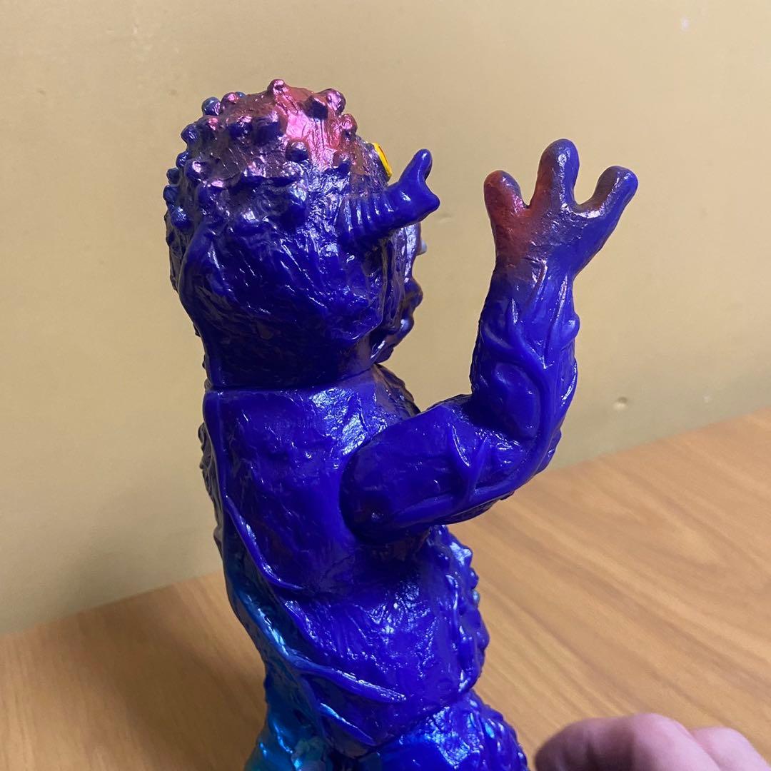 エレガブ　ドクロ　ヒトゴミラ　6期　ドクロ太郎　紫成型　ソフビ 5452