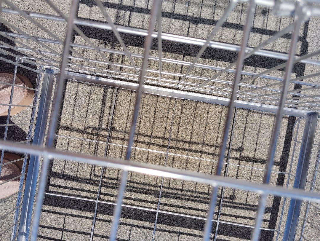 ハチコウ ステンレスケージＭ−ＳＯＰ 長面開 美品