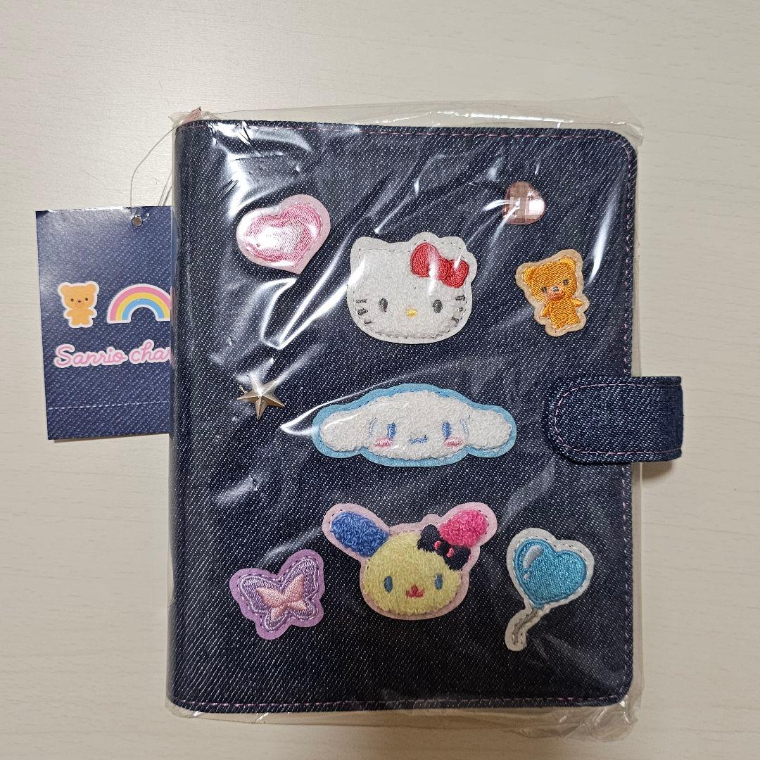 サンリオ デニムワッペン バインダー 未開封 手帳 ジーンズ 厳選