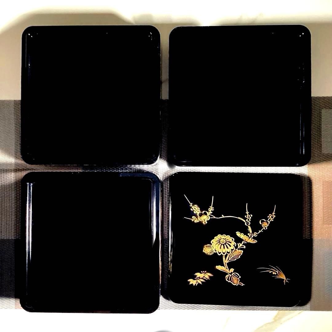 『メルうー特価』　『未使用・小スレ』　輪島塗　三段重