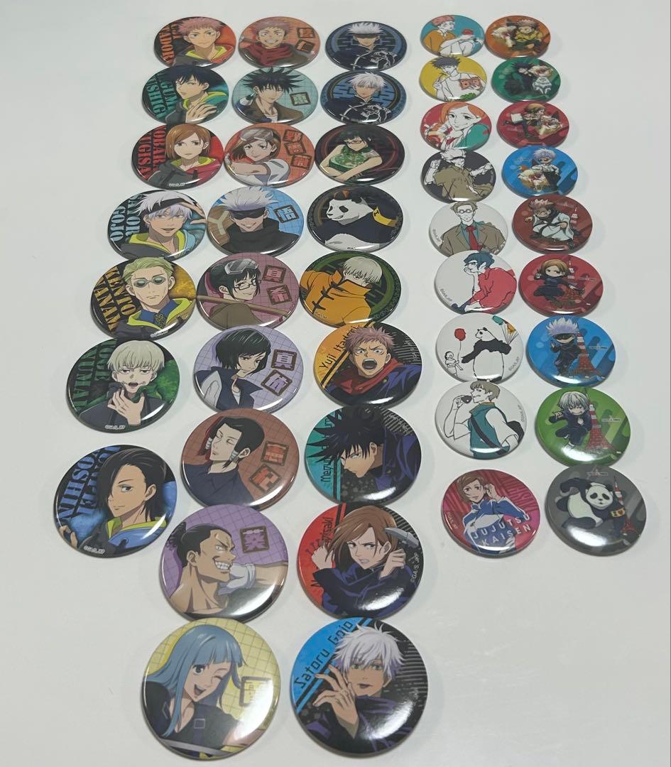 呪術廻戦　缶バッジ　まとめ売り