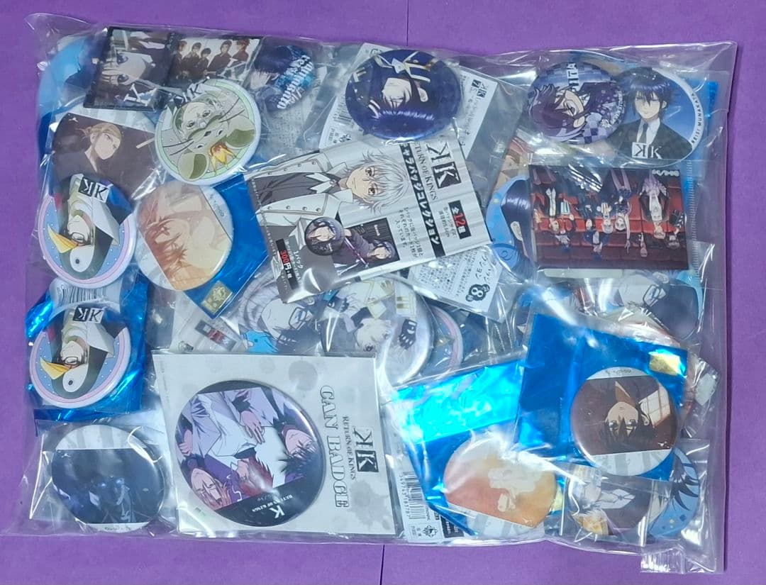 アニメK 200個 缶バッジ まとめ売り