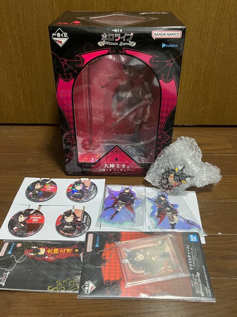 一番くじ ホロライブ 大神ミオ ８点セットフィギュア　ちょこのっこ　他