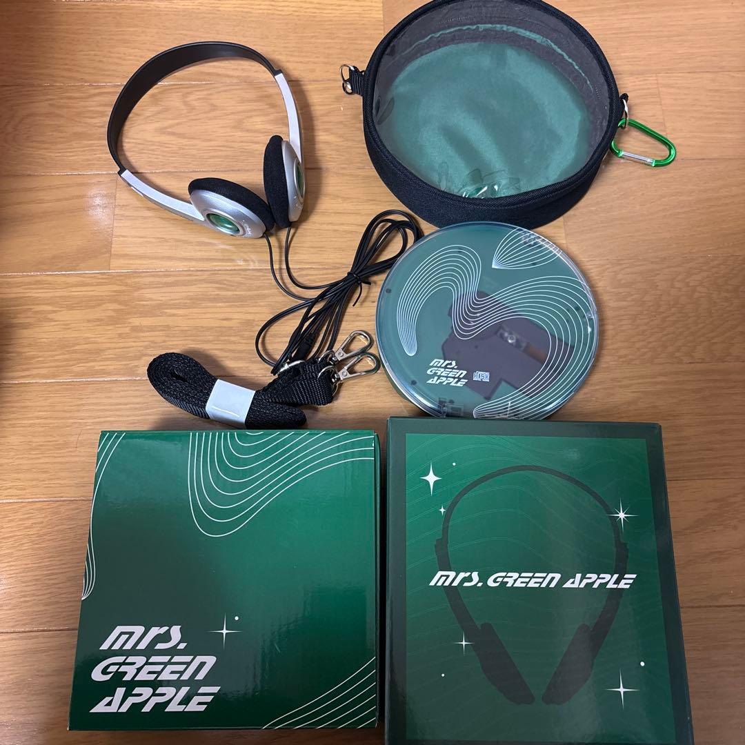 Mrs.GREEN APPLE ヘッドフォン、cdプレイヤー