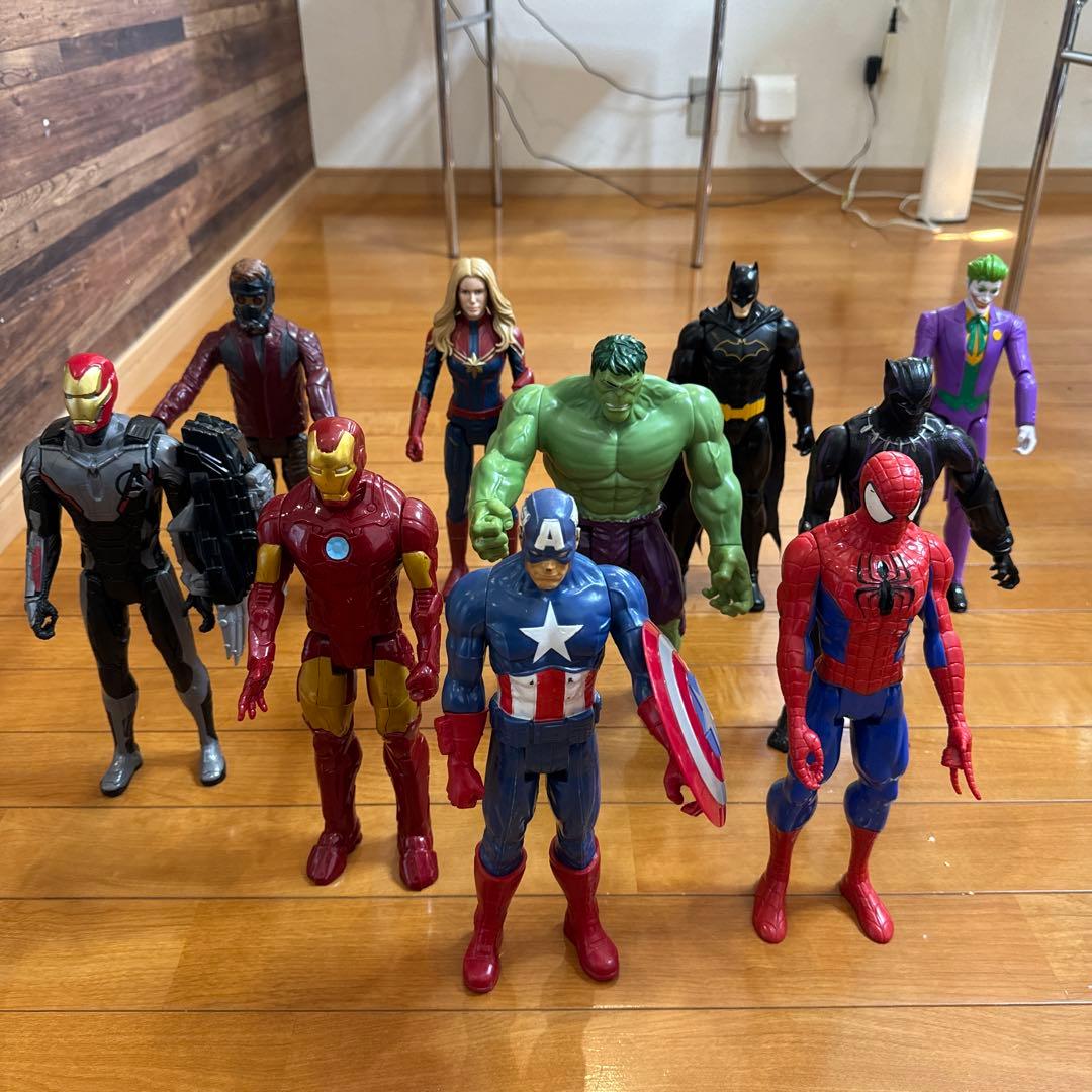 希少　マーベル　アベンジャーズ　フィギュア　10体セット