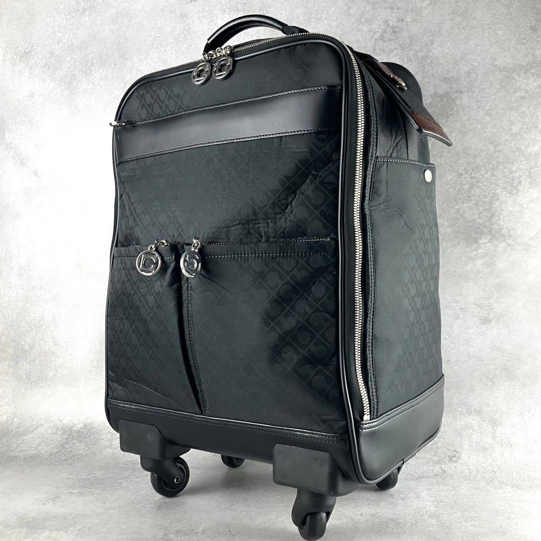 ゲラルディーニ キャリーケース 旅行用 機内持ち込み可能 メンズ ブラック