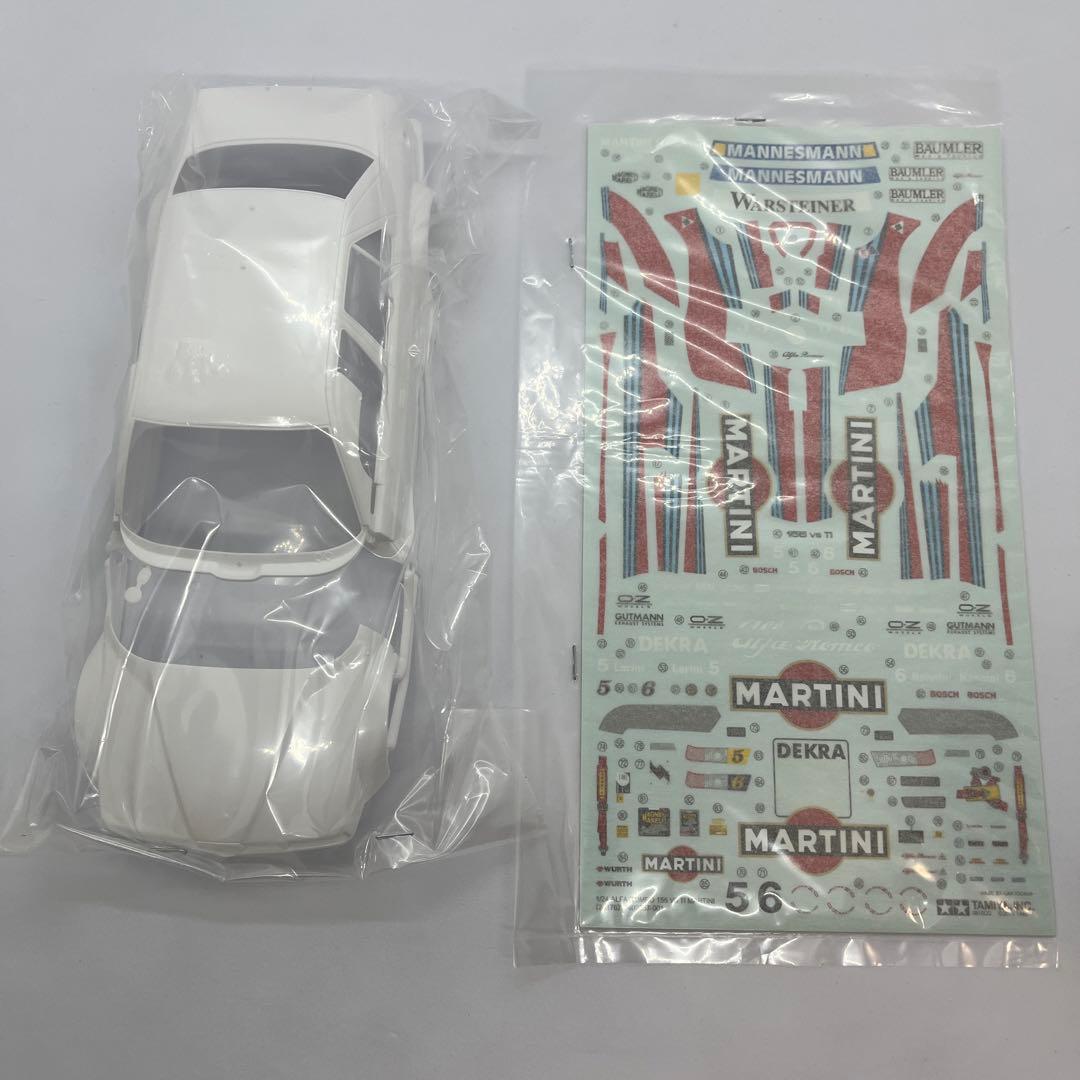 【新品】タミヤ 1/24 アルファロメオ 155 V6 TI 社外デカール付き