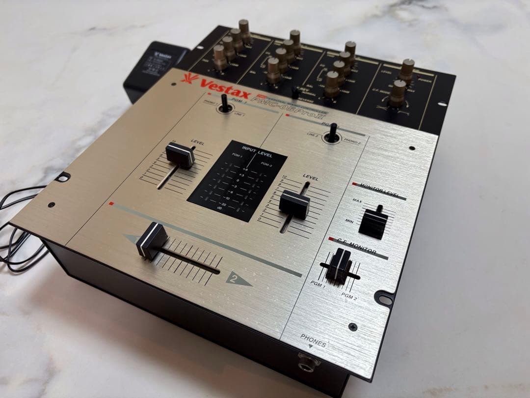 Vestax PMC-05PRO II DJミキサー ACアダプター付き