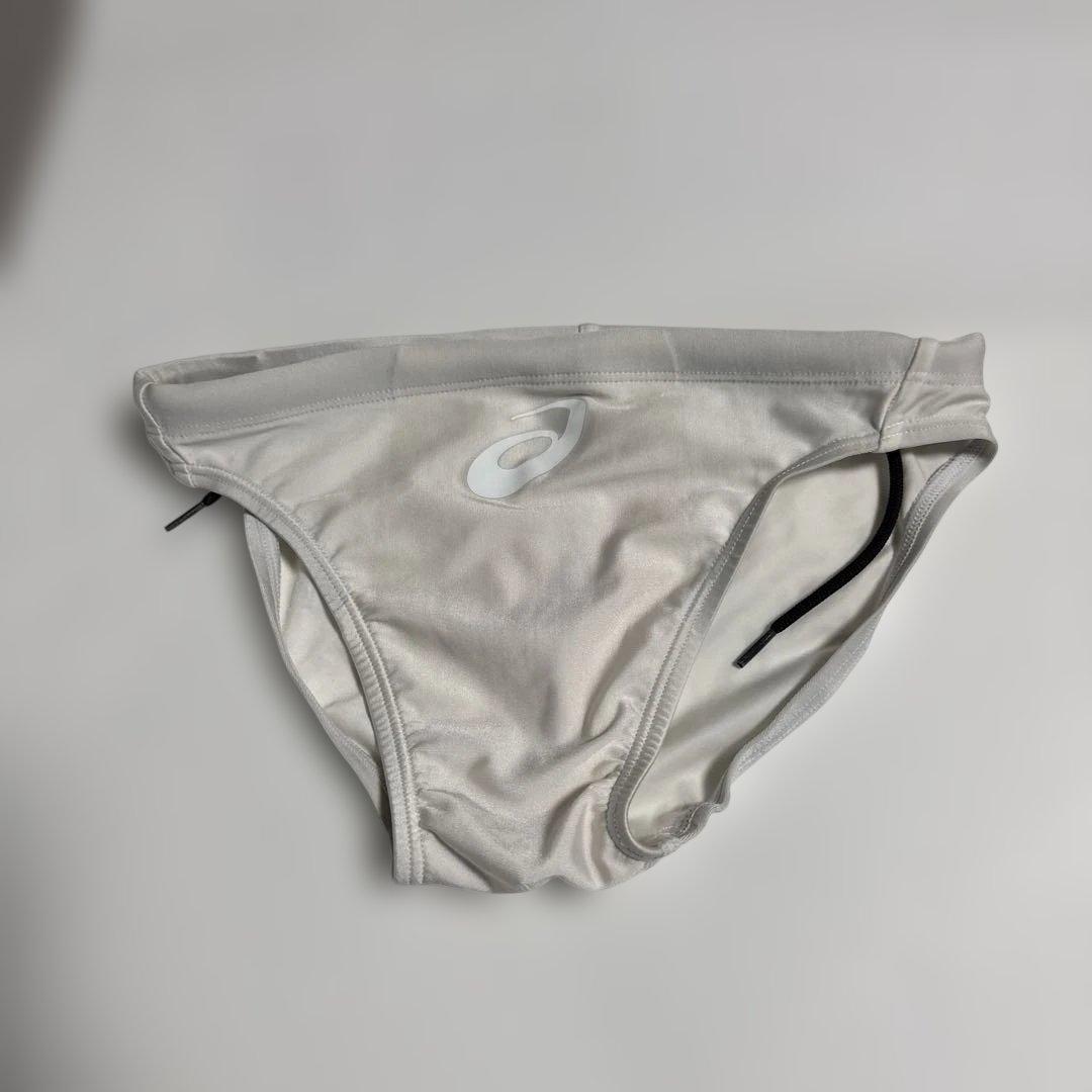 ヒ*ロ様 競パン asics アシックス 白 M ハイドロCD