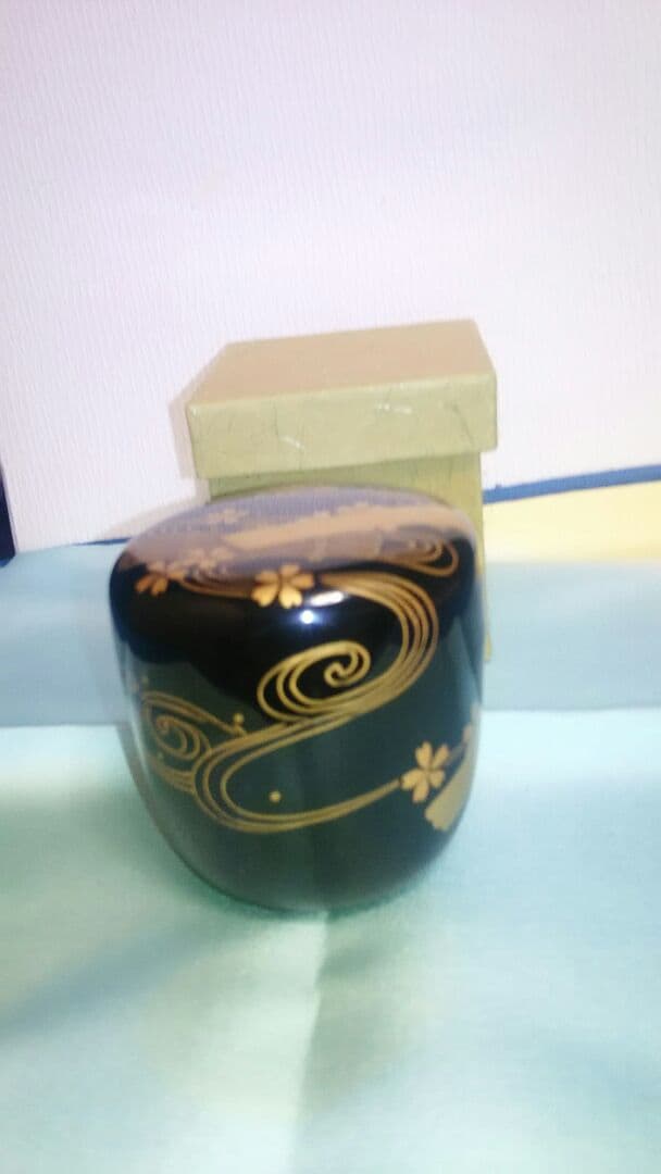 中棗、花筏、木製本漆塗