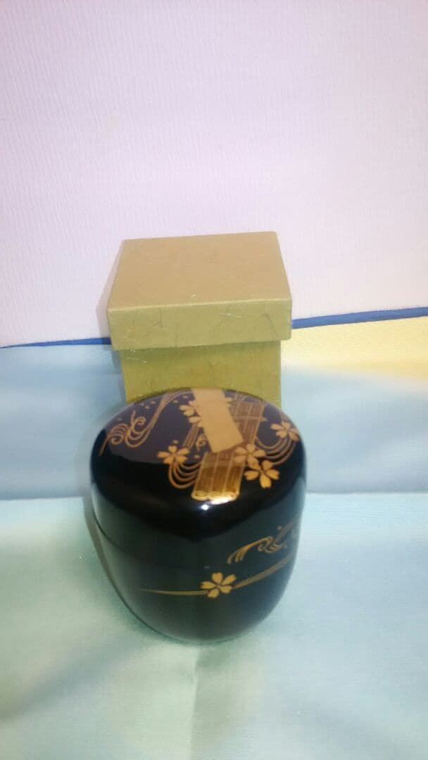 中棗、花筏、木製本漆塗