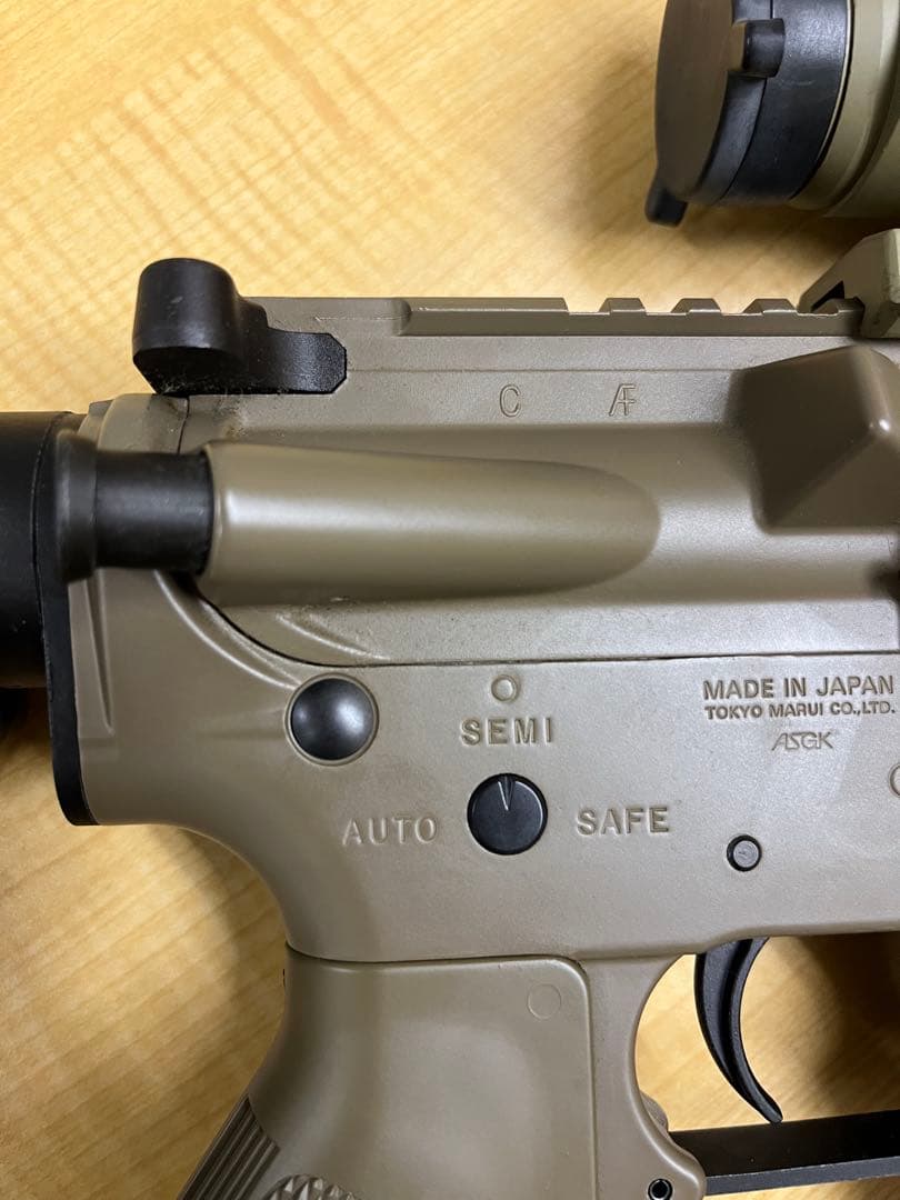 レシーライフル　希少タンカラー美品　トイガン　バッテリー有