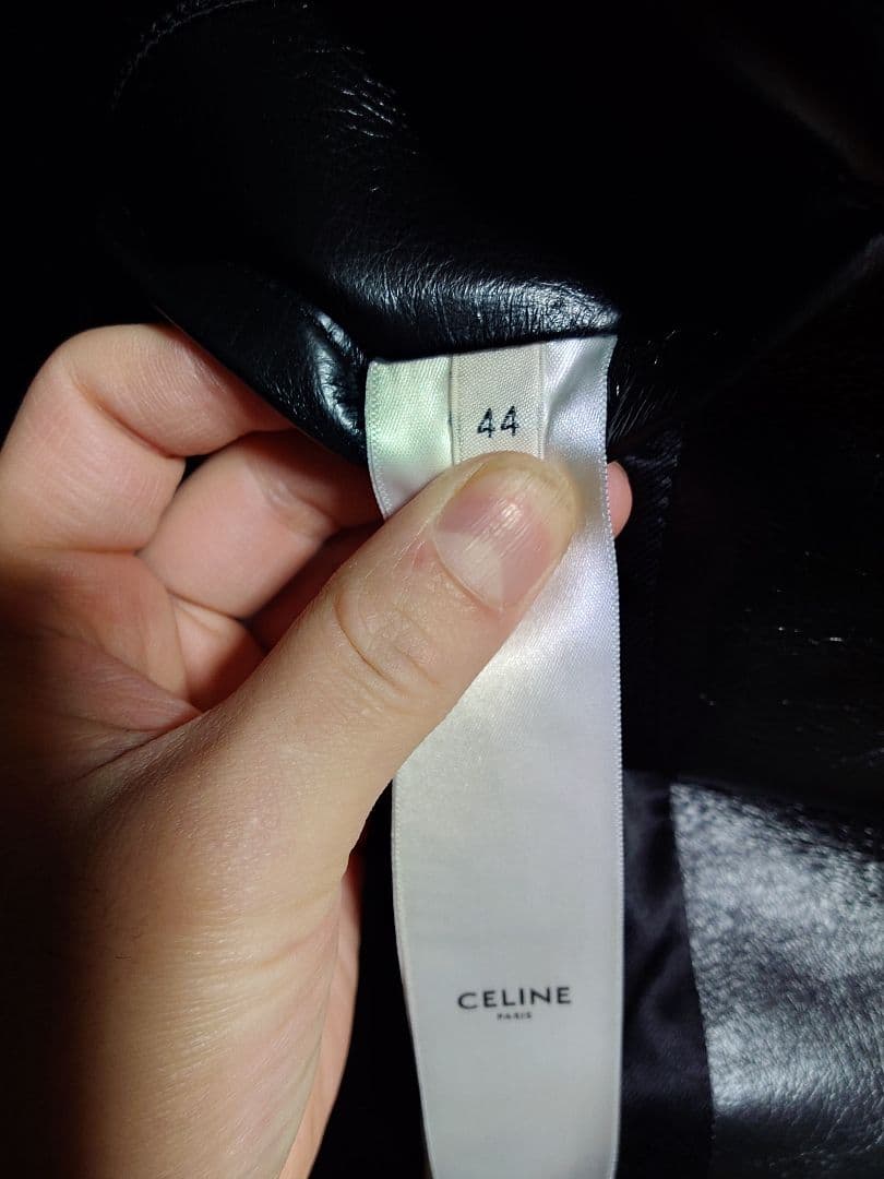 Celineセリーヌ24ss 4ポケットレザージャケット　４４
