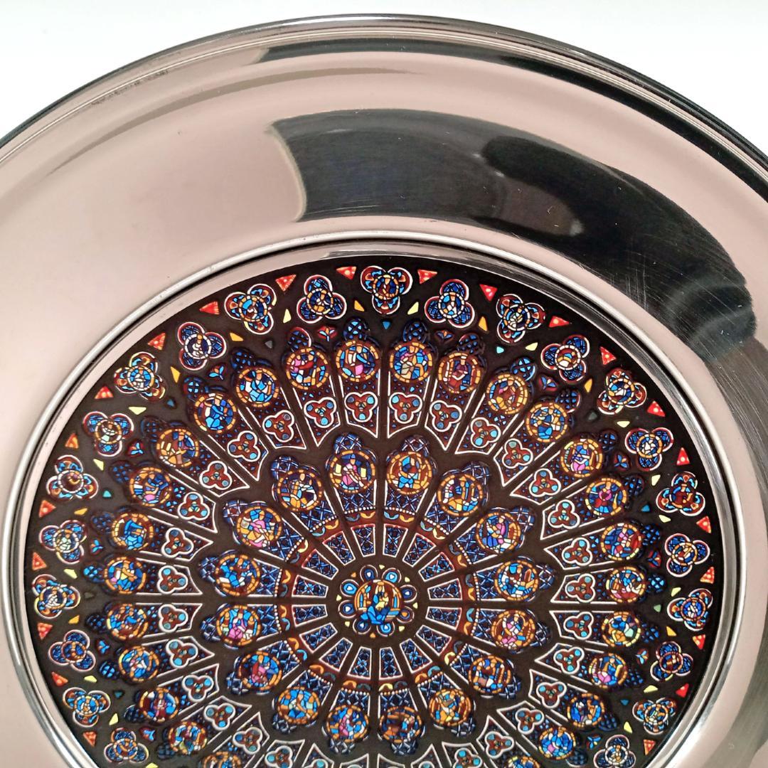 ノートルダム大聖堂(パリ)ステンドグラス 北のバラ窓 グラスマスターズ社