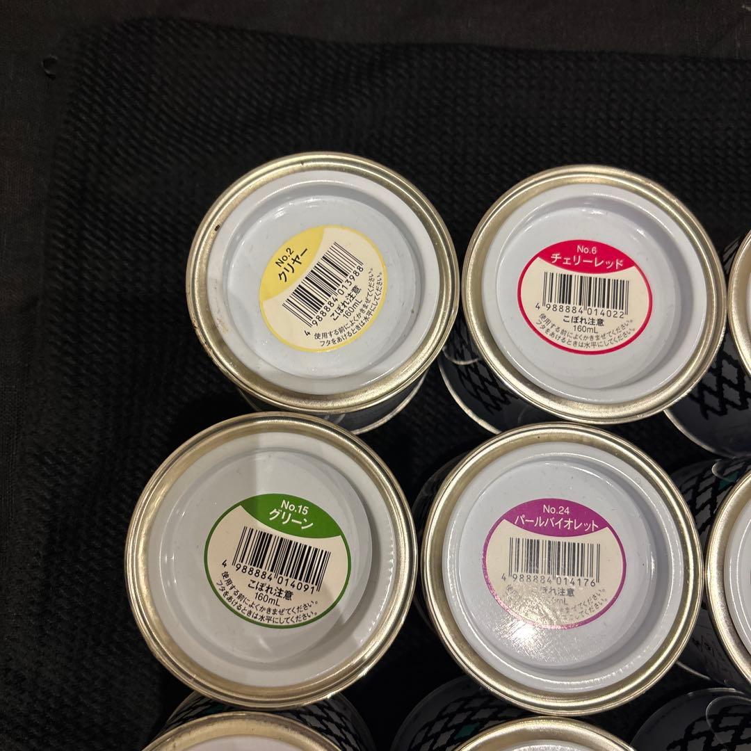 ①ディップ液12種類色々楽しめる色セット