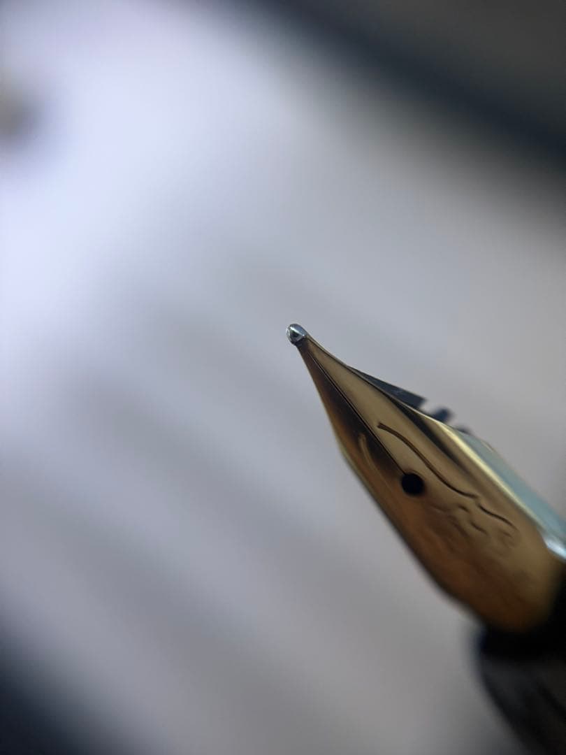 モンブラン万年筆、642N、ペン先はKEF