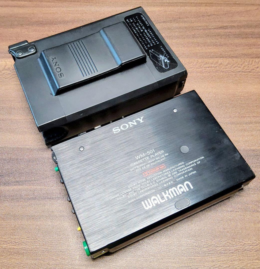 【超極美品 超レア！】SONY ウォークマン WM-501 ブラック ジャンク