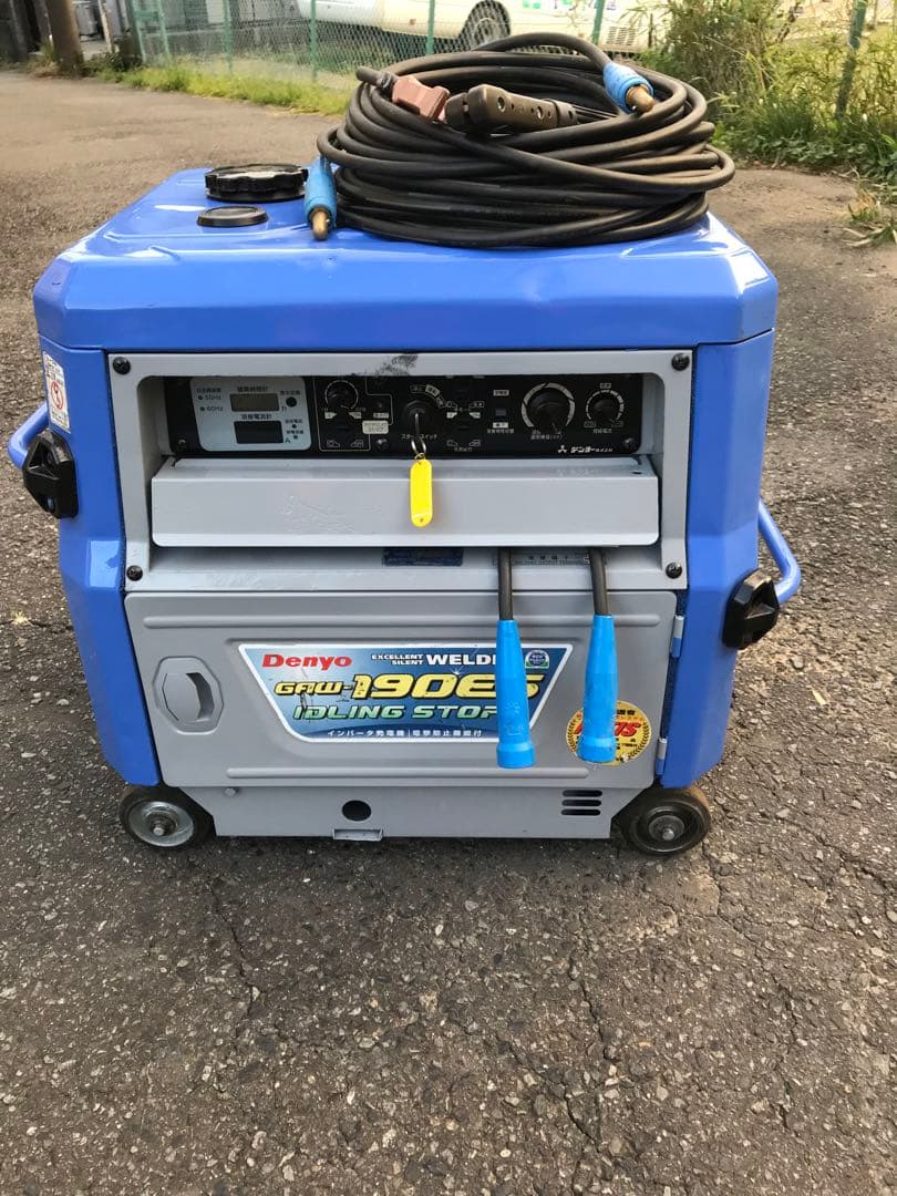 Denyo 190ESポータブル発電機 動作確認済みです￼