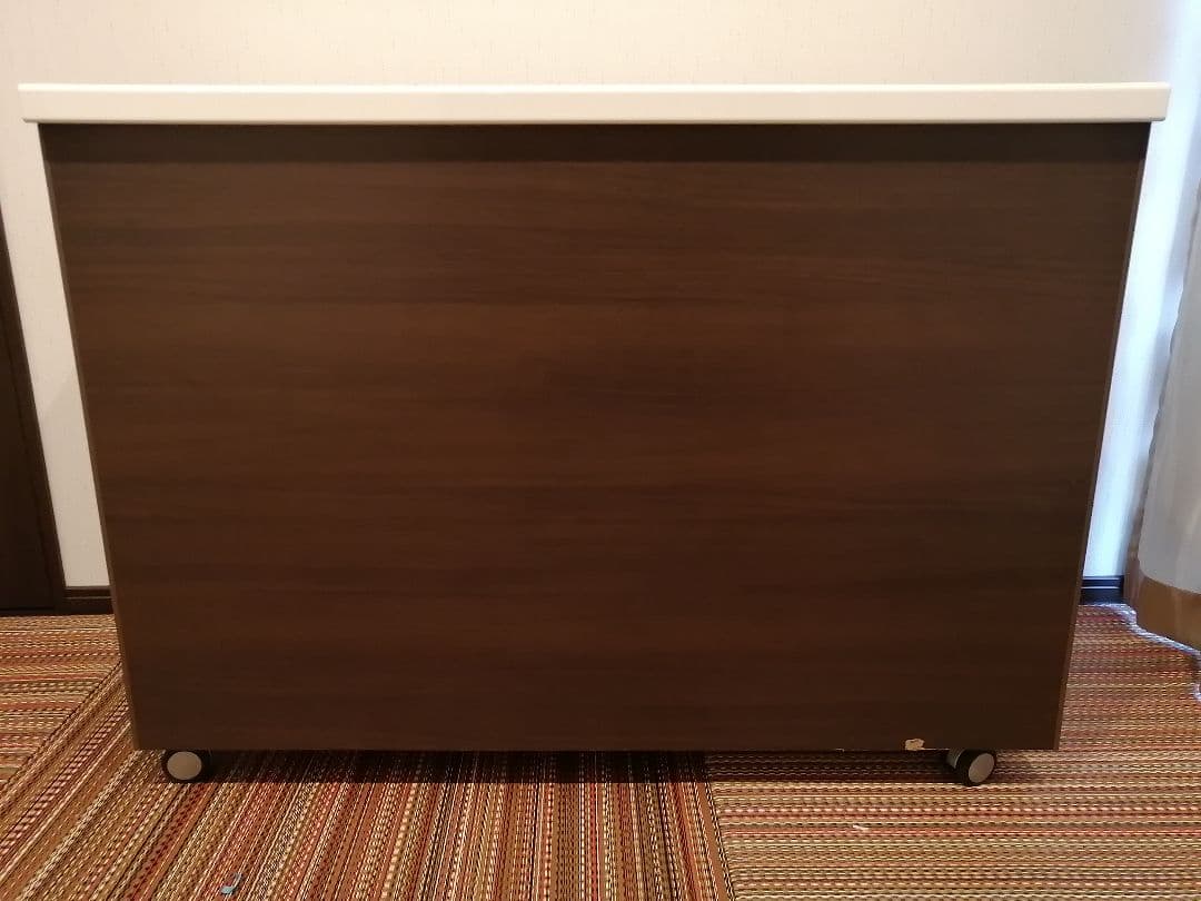 パモウナ　 キャスター付きキッチンカウンター