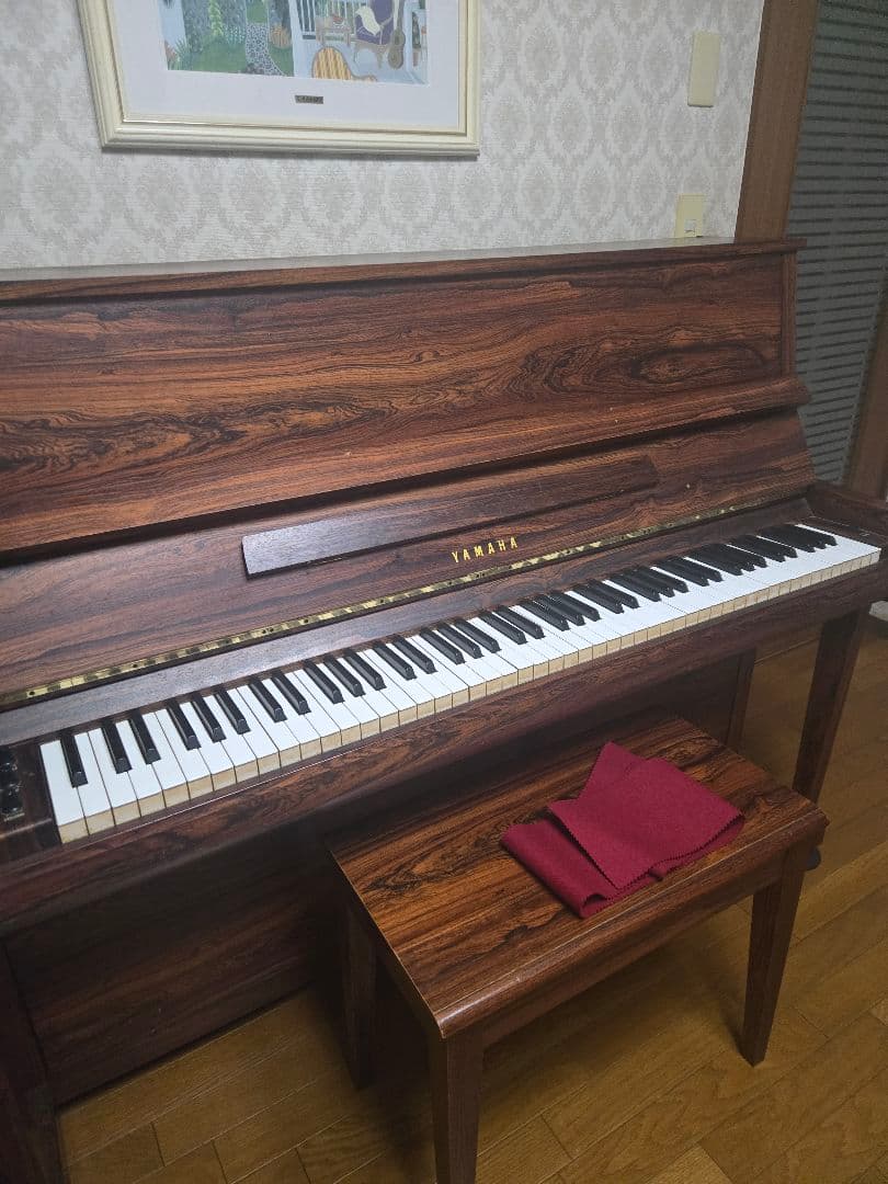 ヤマハ アップライトピアノ E-501（1997年購入）