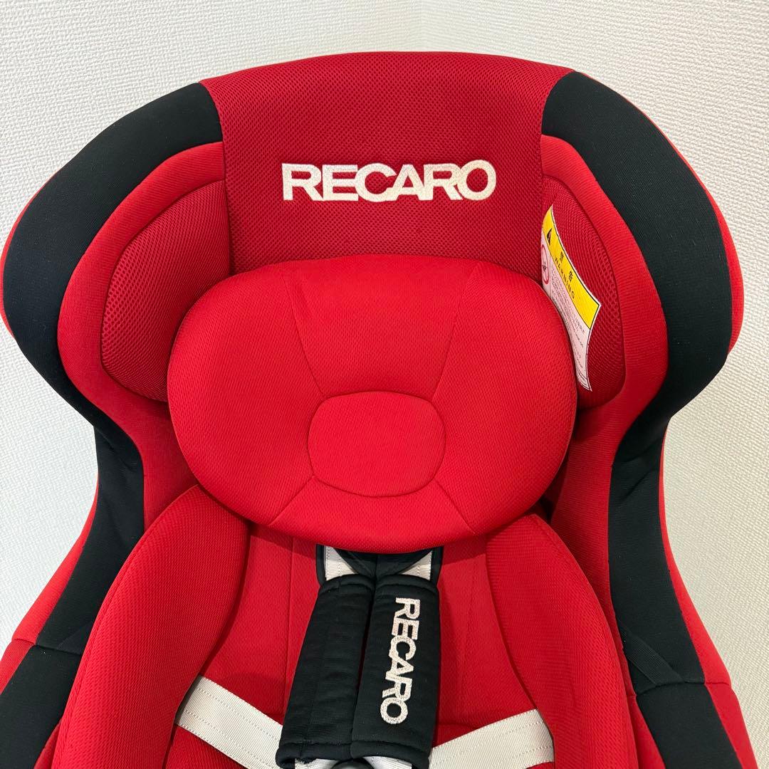 【美品】レカロ スタートプラスアイ ジュニアシート レッド チャイルドシート
