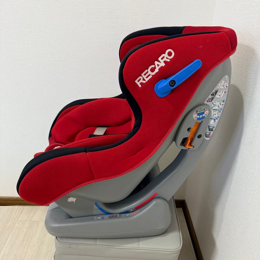 【美品】レカロ スタートプラスアイ ジュニアシート レッド チャイルドシート