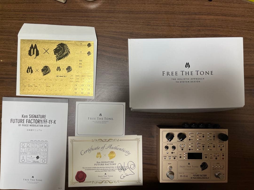 FREE THE TONE FUTURE FACTORY FF-1Y-K ラルク