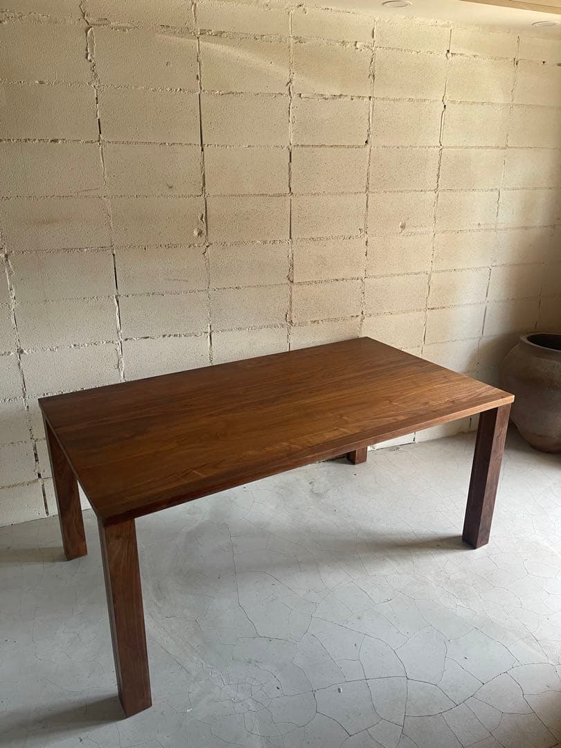 KASHIWA 柏木工　ウォールナット無垢材 ダイニングテーブル　北欧　高級