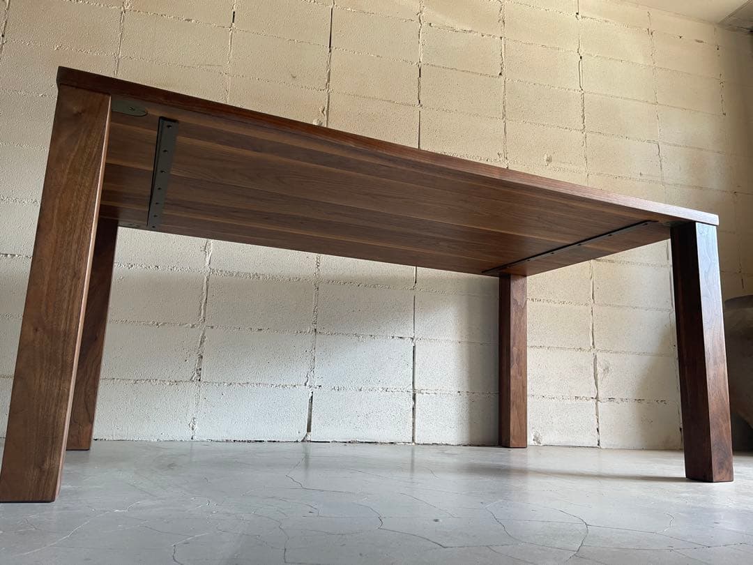 KASHIWA 柏木工　ウォールナット無垢材 ダイニングテーブル　北欧　高級