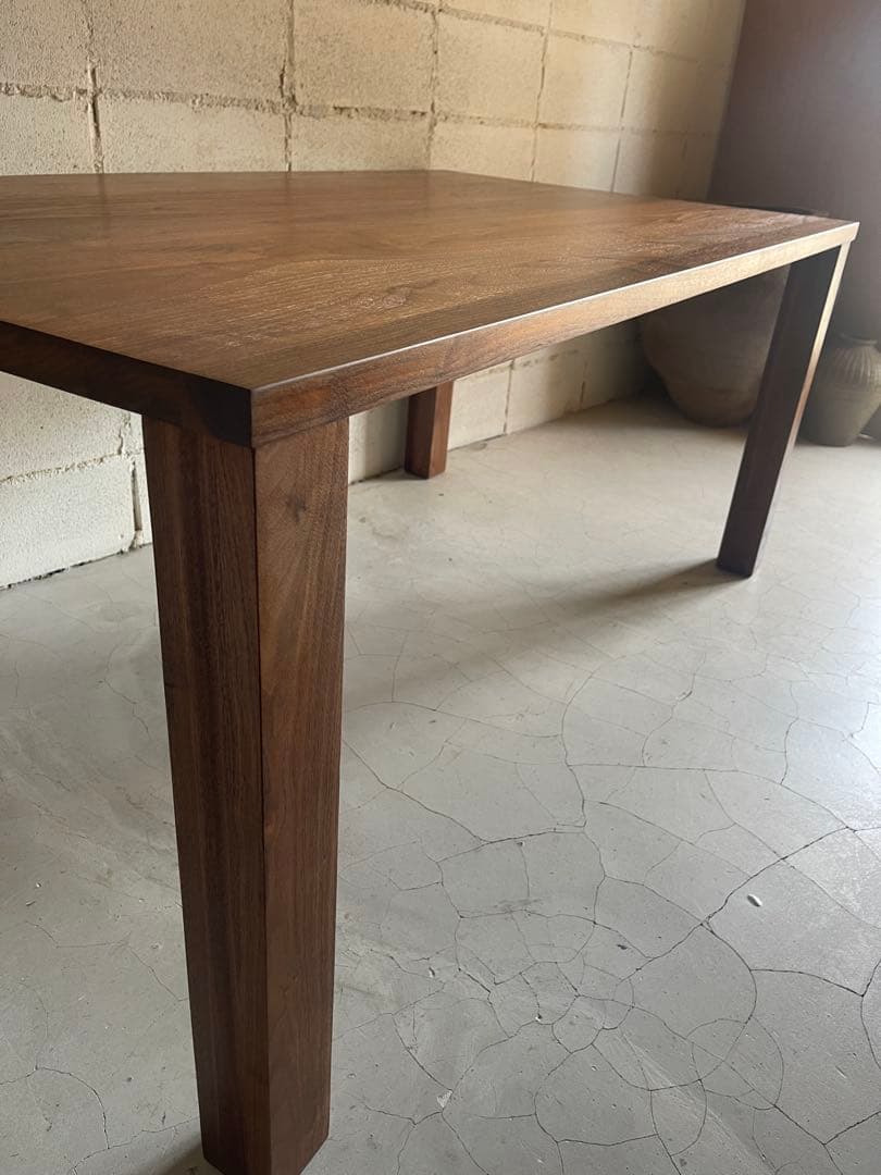 KASHIWA 柏木工　ウォールナット無垢材 ダイニングテーブル　北欧　高級