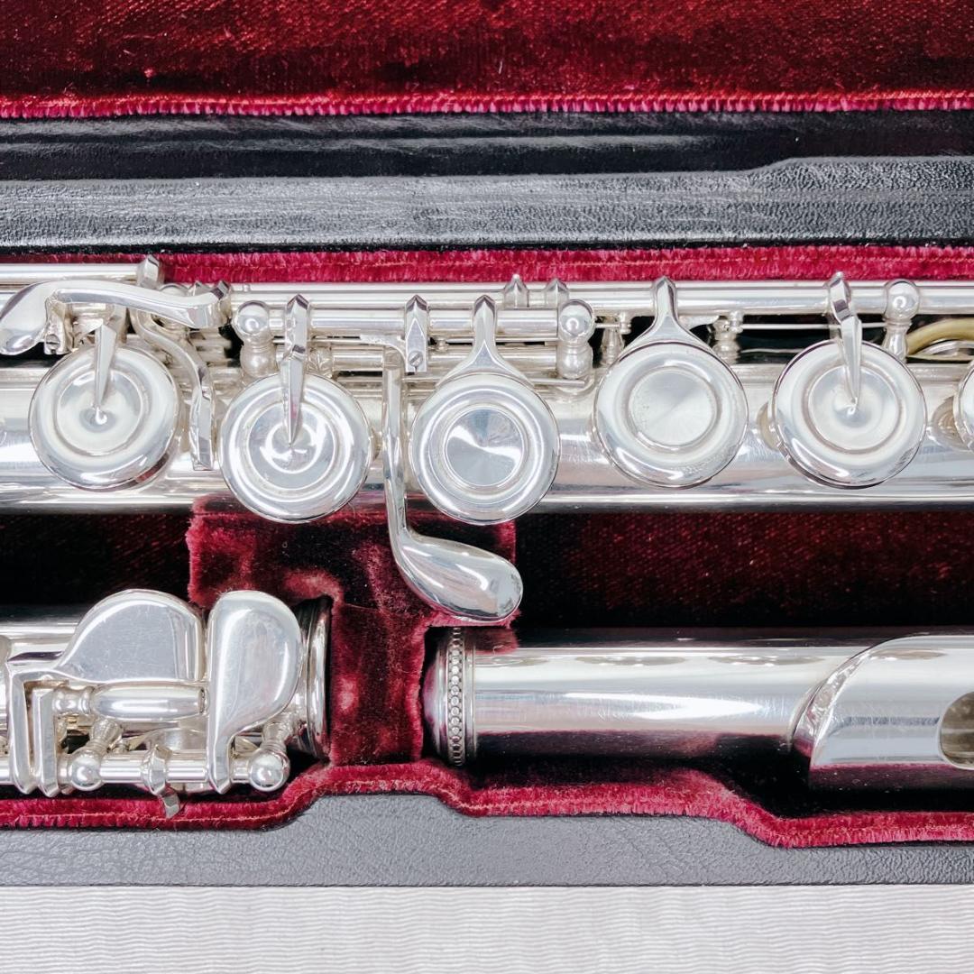 【極希少！音鳴り良好】ヤマハ　フルート　YFL 451 葡萄刻印　頭部管銀製