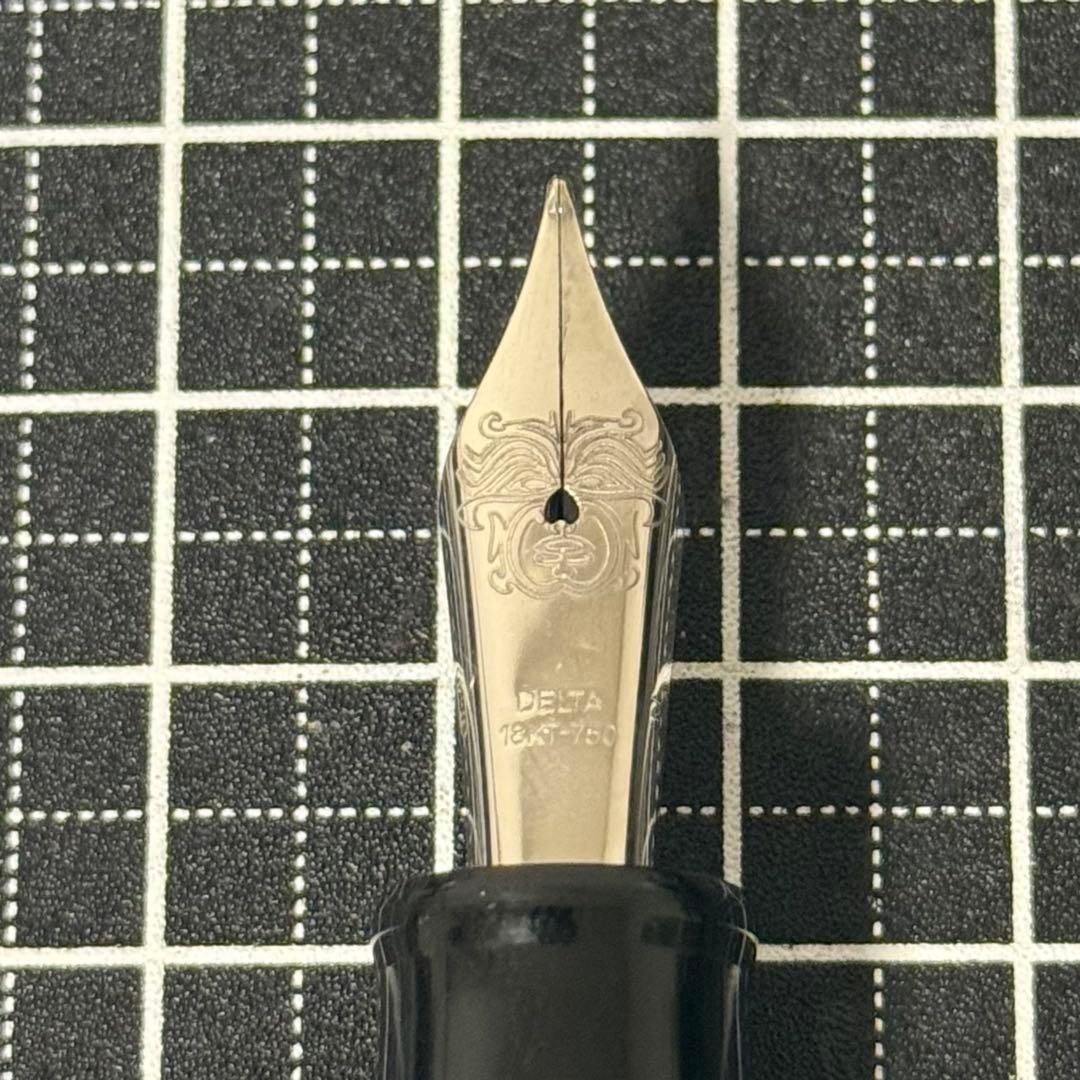 デルタ 万年筆 少数民族シリーズ2004 マオリ 1K M