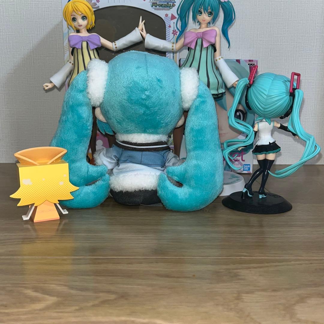 初音ミク 鏡音リン フィギュア ぬいぐるみ グッズ まとめ売り セット