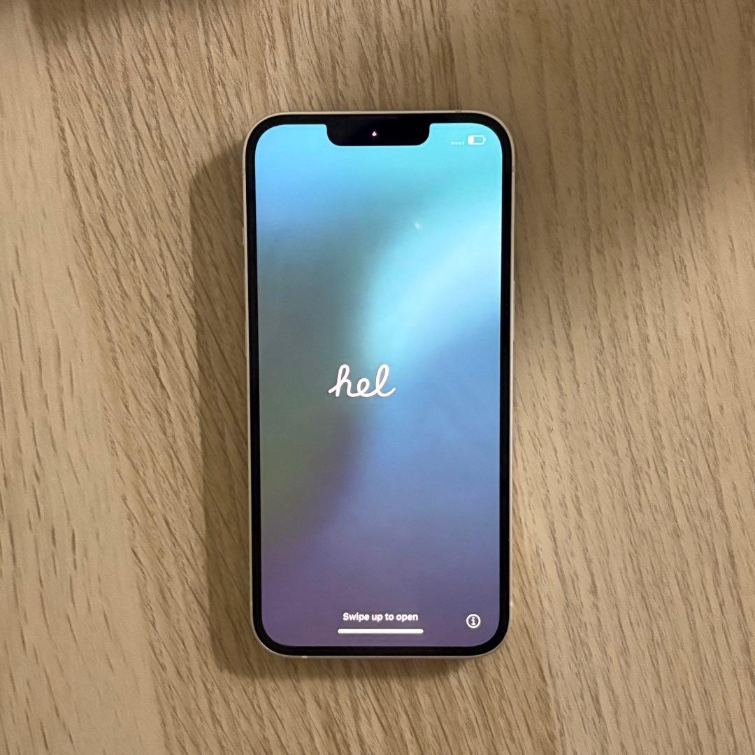 K*n様 【美品】Apple iPhone 13 ホワイト 本体 SIMフリー