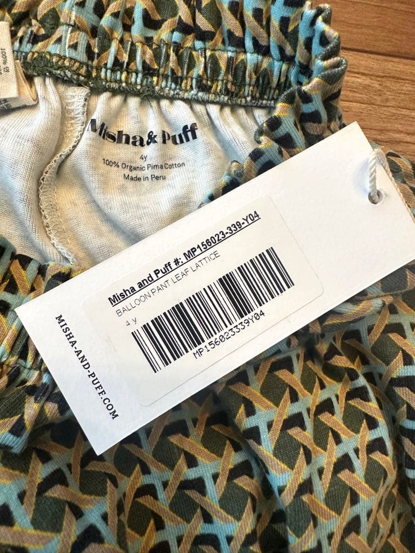 ボトムス・スパッツ Misha and Puff Leaf Lattice 4y