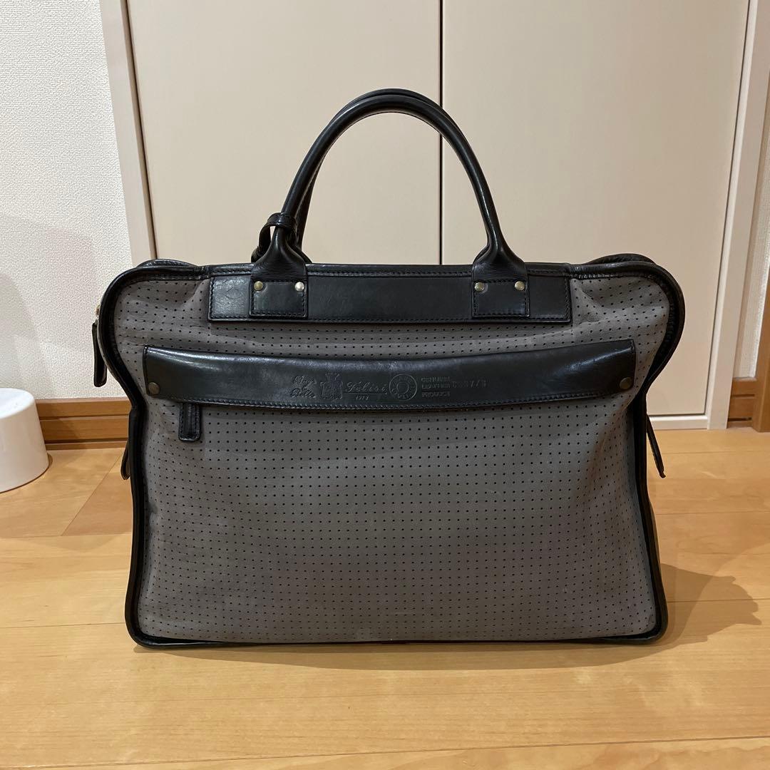 【美品】フェリージ　スエード　オールレザー　ビジネスバッグ　8637