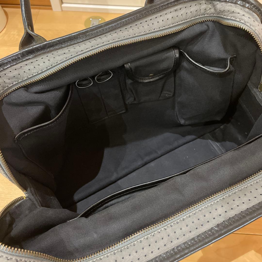 【美品】フェリージ　スエード　オールレザー　ビジネスバッグ　8637