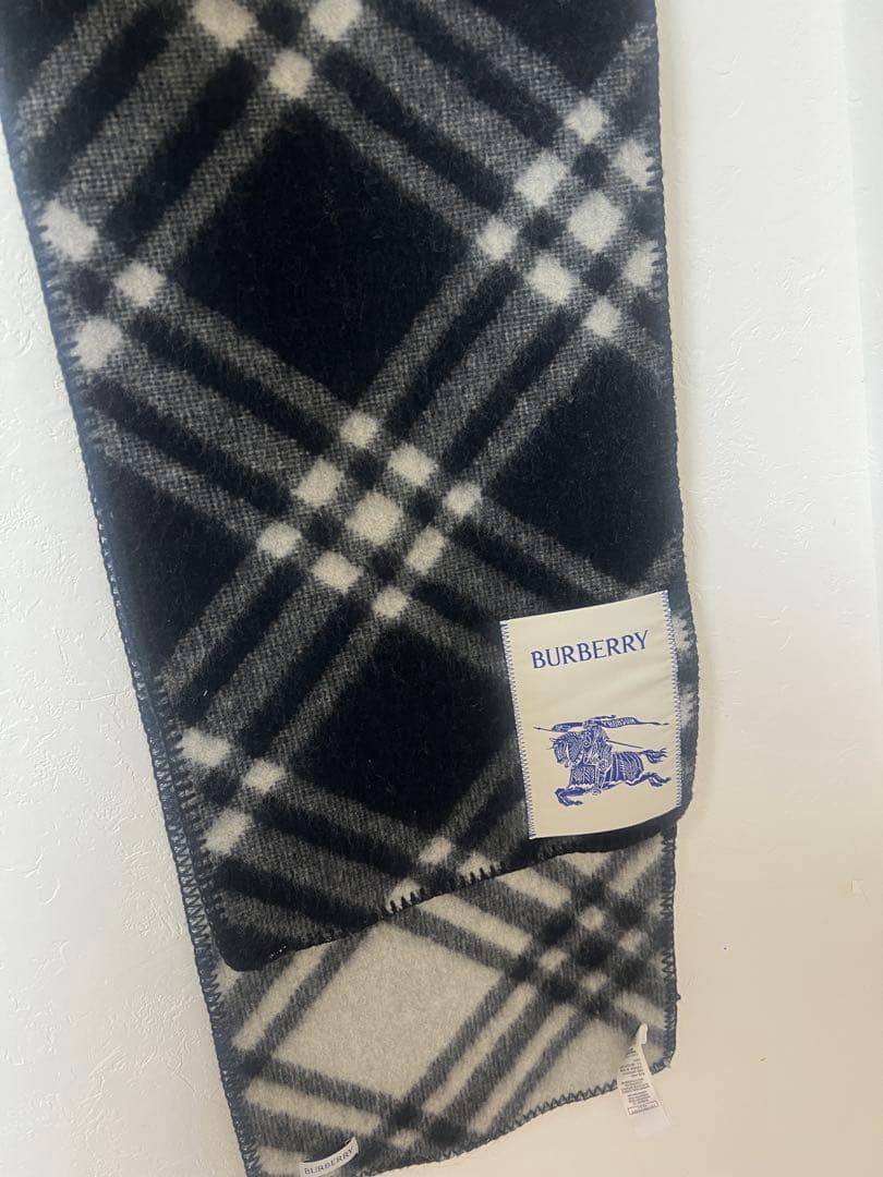 Burberry チェック　ウールマフラー