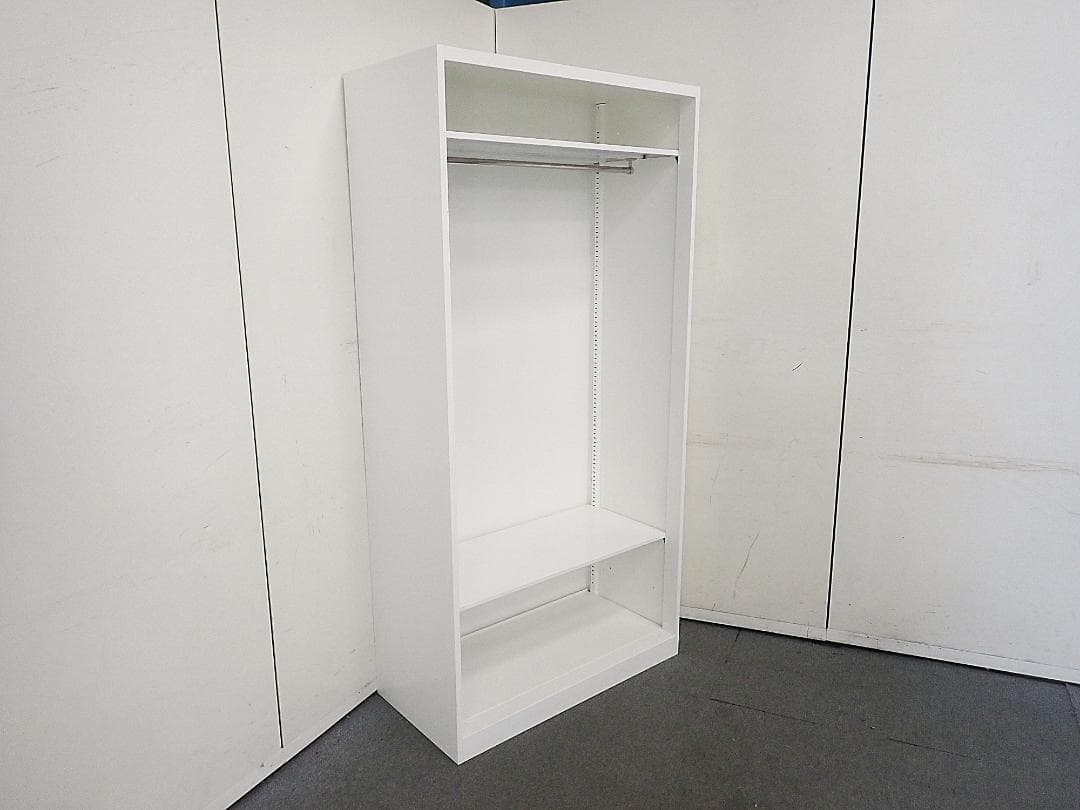 引取り限定　オカムラ　ワードローブ　オープンタイプ　56-0052