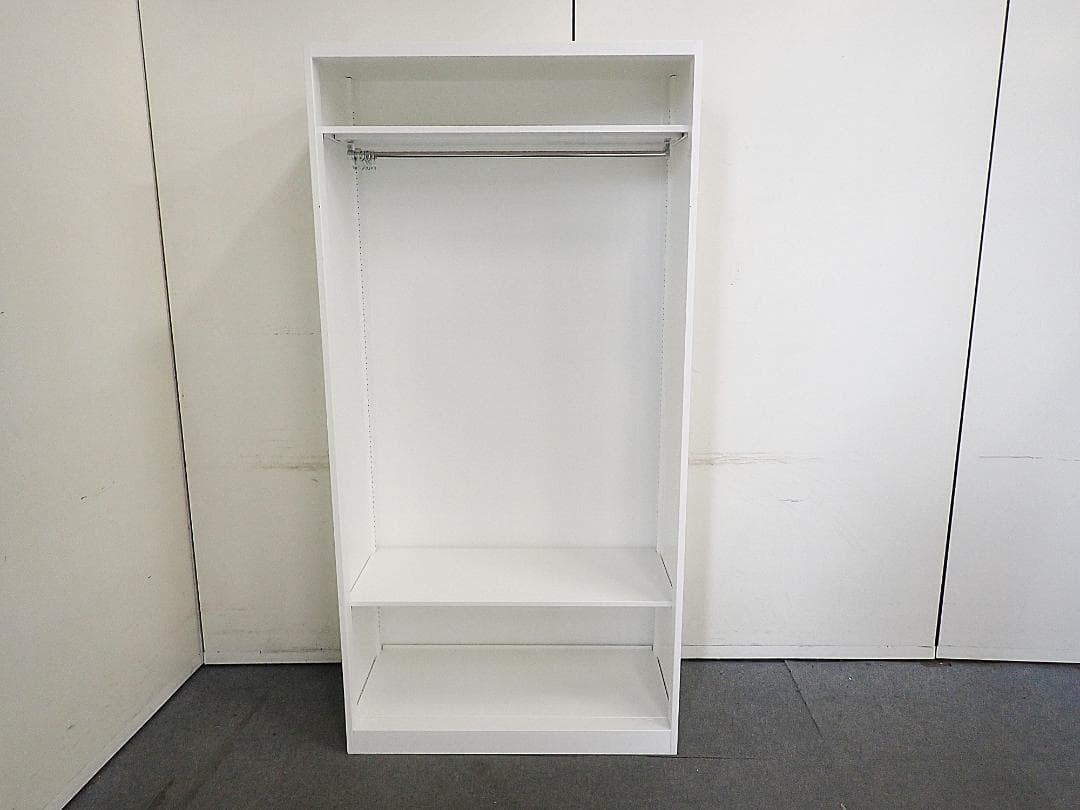 引取り限定　オカムラ　ワードローブ　オープンタイプ　56-0052