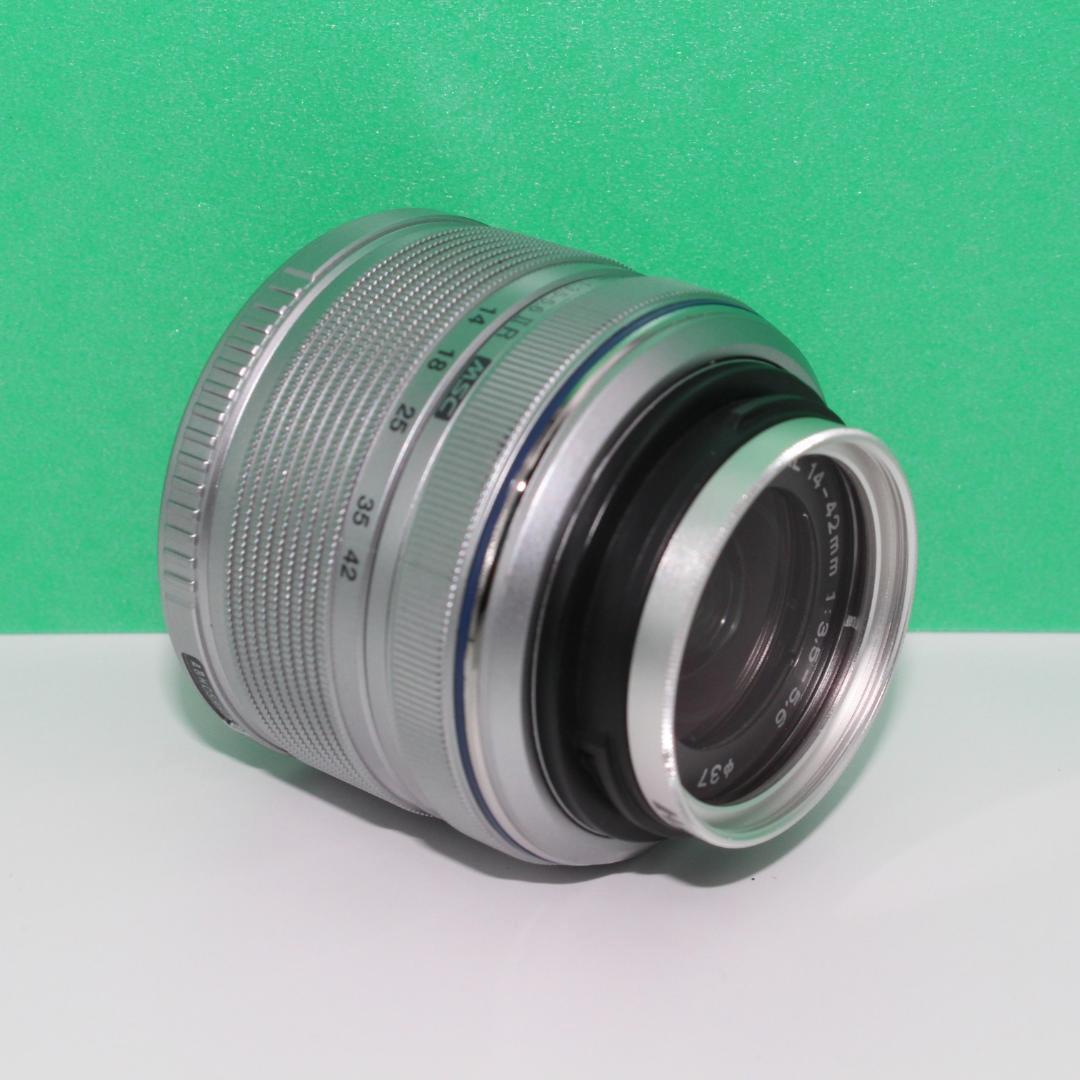 【美品・動作確認済】OLYMPUS 14-42mm F3.5-5.6 標準レンズ