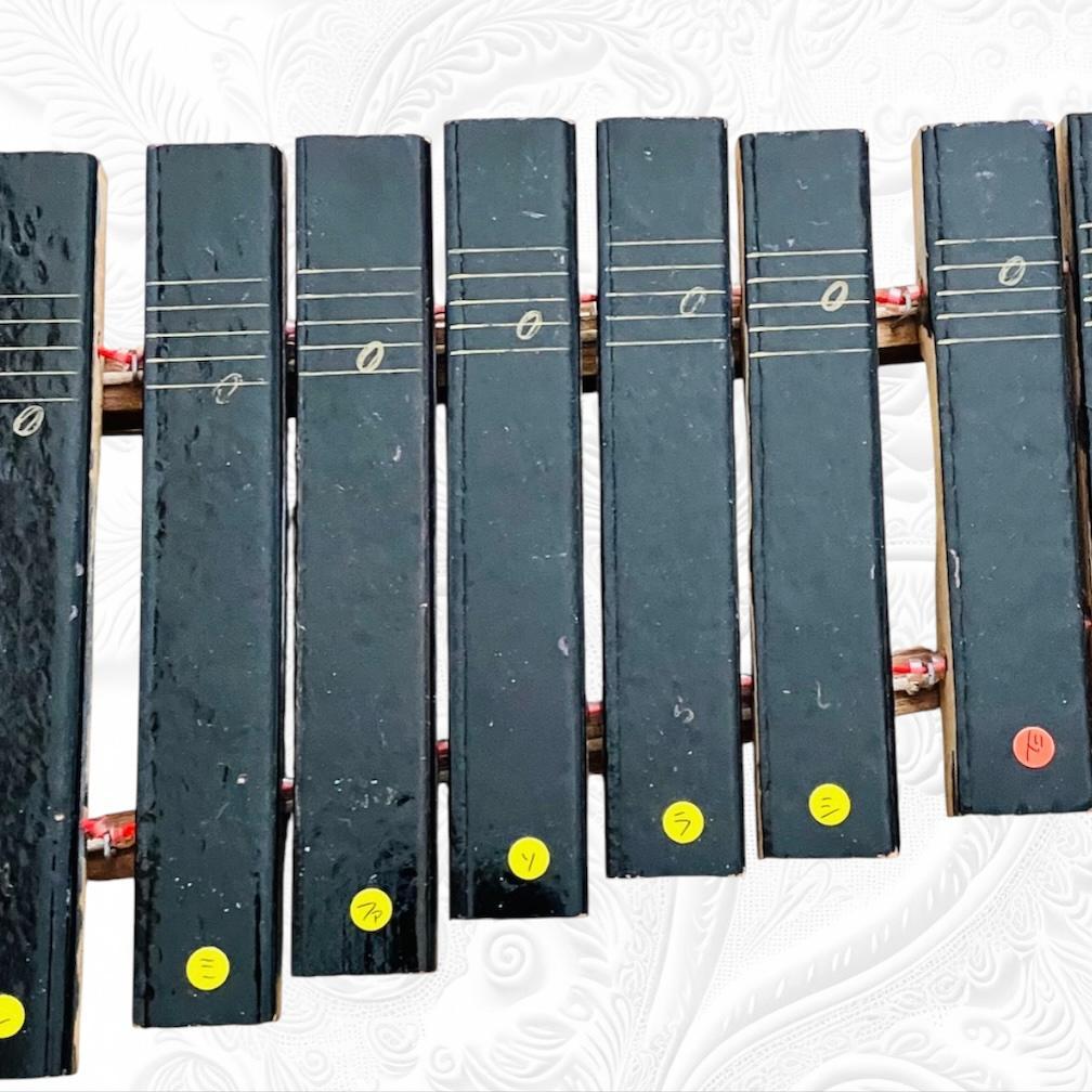 KAWAI シロフォン カリン 卓上木琴 30音