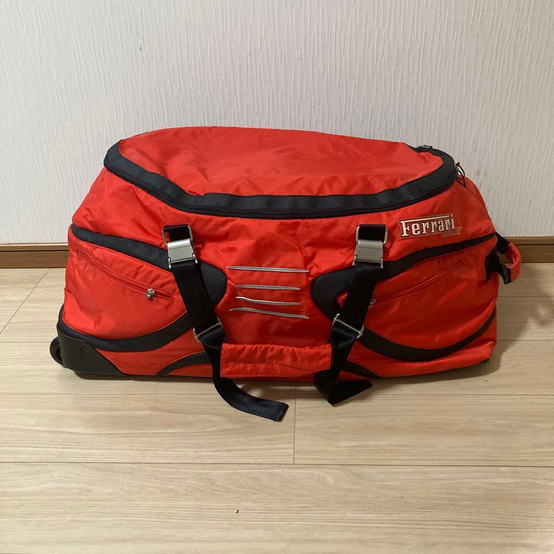 Ferrari フェラーリ キャリーバッグ ボストンバッグ 赤 レッド